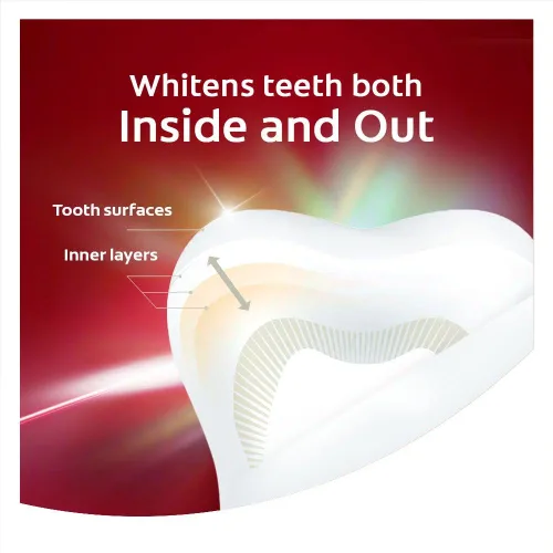 Vista 5 de Colgate Optic White Renewal Pasta de dientes blanqueadora de dientes, blanco de alto impacto, tubo de 3 onzas