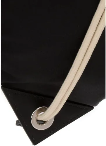 Vista 9 de Prada Mochila unisex con cordón de nylon Tessuto negro 2VZ030, Negro -, Mochilas Sling