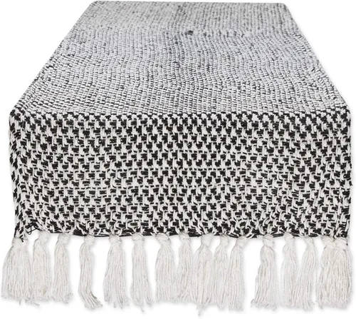 Vista 29 de DII Woven Basics Collection - Camino de mesa de punto 100% algodón, 15 x 72 pulgadas, aguamarina