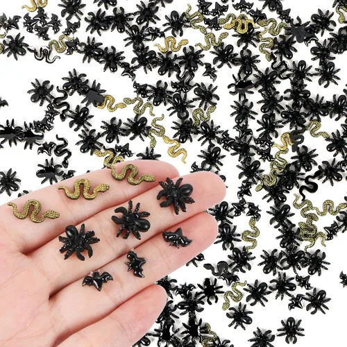 Vista 9 de 50 piezas de mini mariposas para manualidades, miniaturas de casa de muñecas, mini cosas de resina, mini mariposas diminutas para jardín de hadas