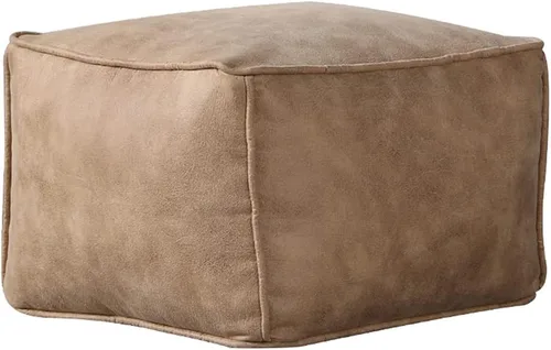 Vista 9 de Puf otomano de gamuza para piso, reposapiés otomano, cuadrado, rectangular, puf, cojín de suelo, sofá, taburete para sala de estar