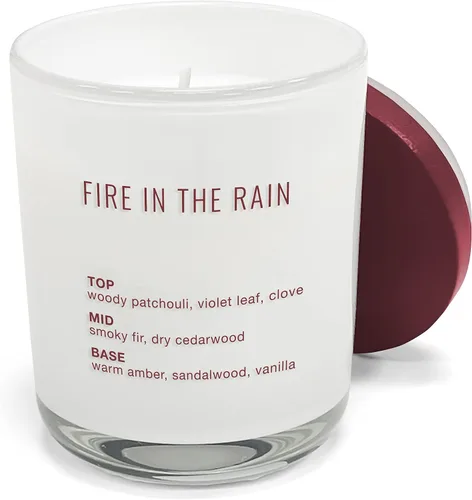 Vista 2 de Studio Oh! - Mini vela perfumada – Fire in The Rain – 3.5 onzas de mezcla de coco y soja, vela perfumada en tarro para el hogar y la oficina