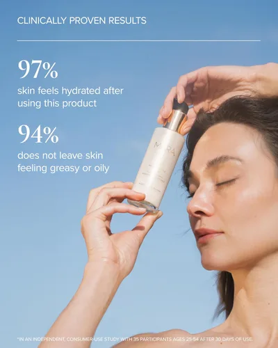 Vista 7 de MARA Pearl Peptide Glaze - Suero de tóner esencia 3 en 1 con péptidos de colágeno marino, beta-glucano y polvo de perla, tratamiento hidratante