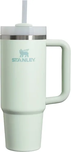 Vista 143 de STANLEY Quencher H2.0 Vaso Térmico con Asa y Pajita 64 oz Tapa Flowstate de 3 Posiciones Gran Capacidad para Viajes y Deportes Vaso de Acero
