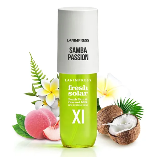 Vista 16 de Fragancia para el cabello y el cuerpo de 3 onzas líquidas, Eau de Parfum para mujer, aroma cálido, perfume n.º 2, aroma floral de fruta, con notas