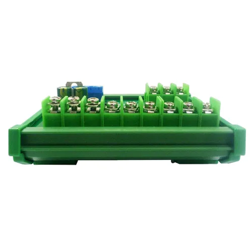 Vista 9 de 4ch 500 Celsius PT100 Thermocouple RTD emperature Sensor RS485 Temperature Sensor Module Modbus RTU Board Paperless Recorder (A 12V with Rail Box)