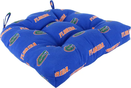 Vista 10 de College Covers ComfySeat - Cojín para asiento de patio en D para interiores y exteriores, 20 x 20 pulgadas, Nebraska Cornhuskers