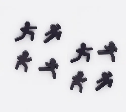 Vista 10 de Imanes decorativos para refrigerador, imanes perfectos para nevera para uso personal en casa y oficina (12 flechas)