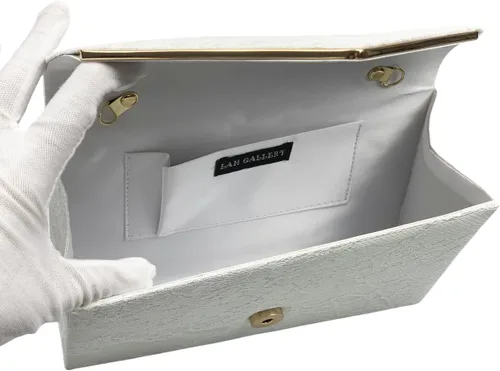 Vista 4 de Bolso cruzado pequeño de noche para mujer, bolso cruzado para baile de graduación, bolsas de hombro clásicas para bodas, fiestas