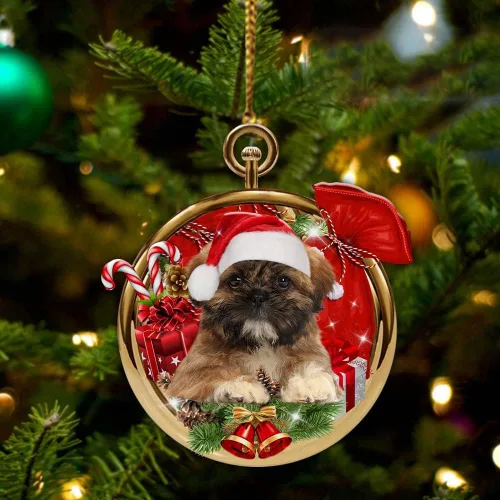Vista 26 de Nazenti Adorno personalizado de bola de Navidad de pastor australiano – Adorno de perro personalizado para amantes de las mascotas, colgante