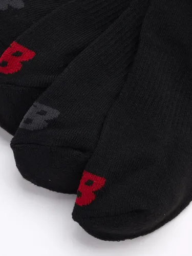 Vista 5 de New Balance Men's Low Cut Basic 6-Pack Socks