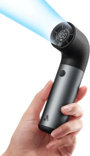 Vista 14 de Aecooly Ventilador de Mano Portátil, Ventilador Mini Turbo Potente, Aero Pro de Alta Velocidad de 19000 RPM, Tiempo Máximo de Enfriamiento de 15H