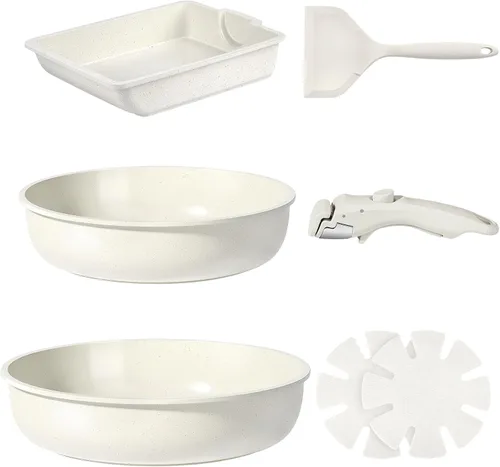 Vista 13 de GiPP Ceramic Pots and Pans Set