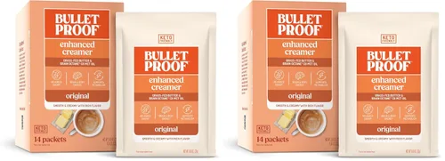 Vista 13 de Crema de Café Bulletproof Vainilla Francesa, 14.8 Onzas, Crema de Café Keto con Aceite MCT y Mantequilla Alimentada con Hierba Apoya la función