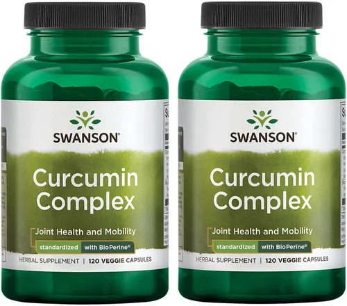 Vista 7 de Swanson Complejo de curcumina - Suplemento herbario que apoya la salud de las articulaciones, la movilidad y la función física - estandarizado