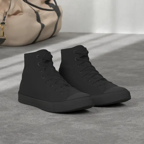 Vista 2 de Shoes for Crews Zapatillas de trabajo unisex antideslizantes de caña alta - Zapatos cómodos y resistentes al agua para mujeres y hombres