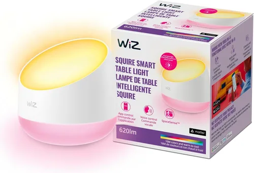 Vista 10 de WiZ Connected Hero v2 - Lámpara de mesa portátil inteligente, habilitada para WiFi, 16 millones de colores, compatible con Alexa y Google Home