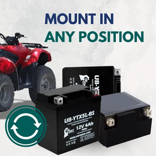 Vista 9 de UB-YTX5L-BS 12V 4Ah para batería 90