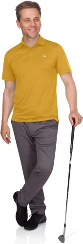 Vista 4 de Three Sixty Six Camisas de golf para hombre - Polo de secado rápido para hombre - Elástico en 4 direcciones y UPF 50