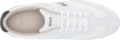 Vista 5 de BOSS Tenis de malla de nailon con logotipo grande para hombre