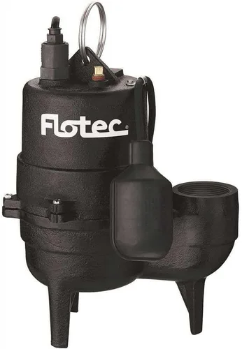 Vista 2 de Bomba Simer Bomba sumergible de aguas residuales 1/2HP #FPSE3601A