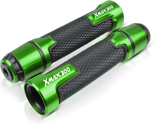 Vista 12 de CNC Motorcycle Handlebar Grip Handle Bar Motorbike Handle Grips for Yamaha Xmax 300 X-MAX 300 2015 2016 2017 2018 Scooters Grips