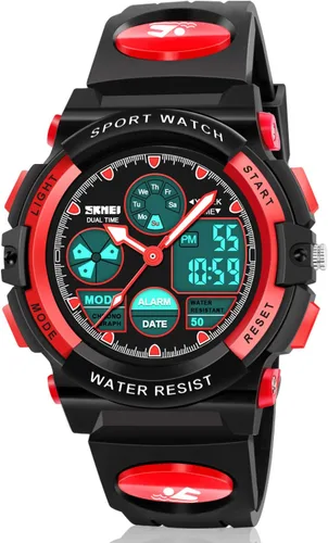 Vista 9 de ATIMO Reloj impermeable multifunción LED para niños - Regalos para niños