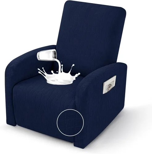 Vista 16 de MAXIJIN Fundas impermeables para sillas reclinables pequeñas de 3 piezas, fundas reclinables que se mantienen en su lugar, fundas reclinables Lazy