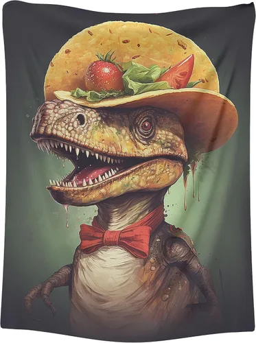 Vista 8 de Manta de carne de res - Regalos para los amantes de la carne de res 30" x 40