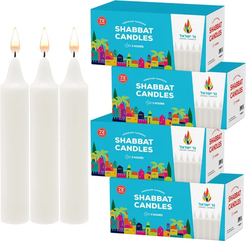 Vista 10 de Shabat Velas Shabbos 3 Hr. - 12 Ct.