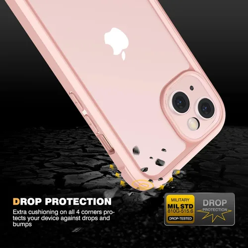 Vista 811 de DIACLARA - Funda transparente compatible con iPhone XR 6.1 pulgadas 2018