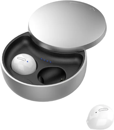 Vista 7 de Auriculares inalámbricos Bluetooth invisibles para dormir de lado, auriculares invisibles más pequeños, cómodos con bloqueo de ruido, auriculares