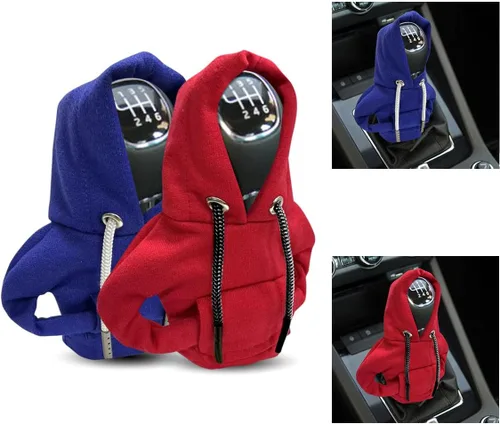 Vista 21 de JOYCOURT - Sudadera con capucha para palanca de cambios de coche, color negro Nylon Fashionable Mini Hoodie Decoration, Cute Gadgets, Universal