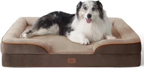 Vista 89 de Bedsure - Cama para gatos de interior, sofá cama lavable para perros muy pequeños, espuma de soporte con funda extraíble y lavable, forro Gris