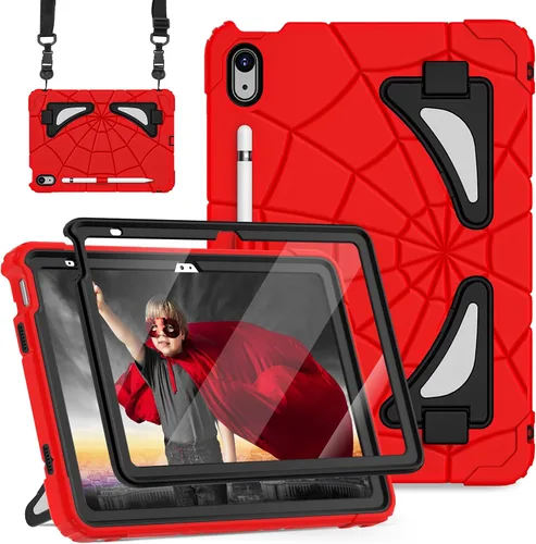 Vista 10 de Nitupai - Funda para iPad 10.2, funda para iPad de 9.ª / 8.ª / 7.ª generación, funda resistente a los golpes con protección robusta de 10.2 pulgadas