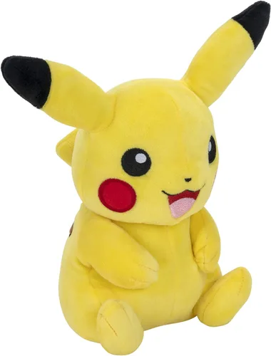 Vista 2 de Pokémon Pikachu - Peluche suave de 8 pulgadas con detalles auténticos