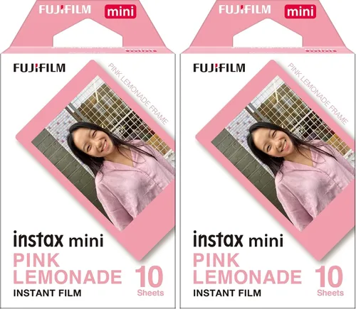 Vista 6 de Fujifilm instax Mini Stone Gray película con 10 fotos Gris