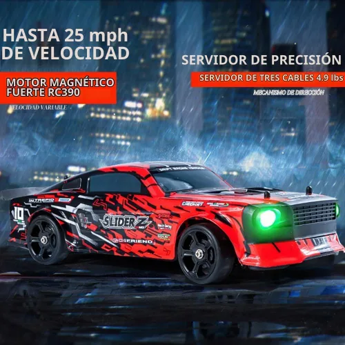 Vista 4 de WPLDEWAN Coche RC Drift con Gyro 1/14 Hobby RC Car Off Road Rápido