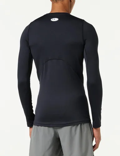 Vista 4 de Under Armour ColdGear - Camiseta ajustada de cuello redondo para hombre