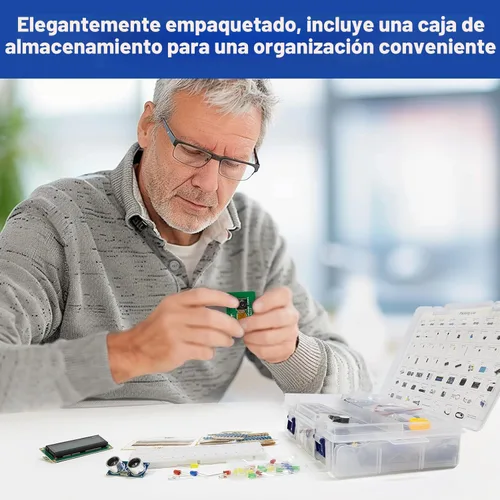 Vista 7 de SunFounder Raphael Ultimate Starter Kit para Raspberry Pi 5 4 B 3B B+ 400, Zero 2 W, cumple con RoHS, Python, C Java, tutoriales en línea y cursos