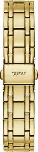 Vista 3 de GUESS Esfera cristalina de rayos solares de 1417in con pulsera de oro amarillo GW0114L2