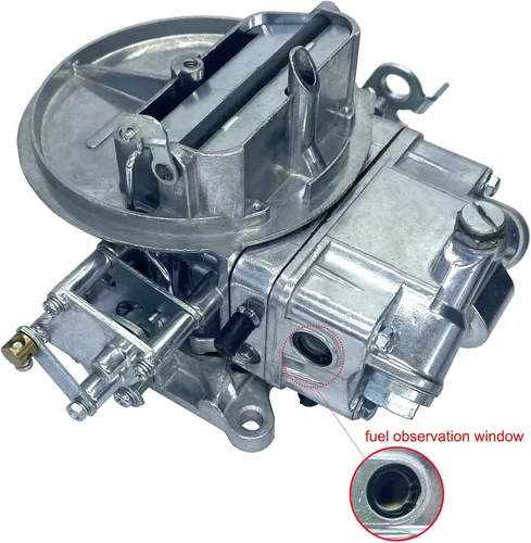 Vista 3 de RoyalAir Carburador 0-4412S 500CFM compatible con GMC CJ5 CJ7 F100 Reemplazo para 2300 500 CFM 2 barril con carburador de estrangulador manual