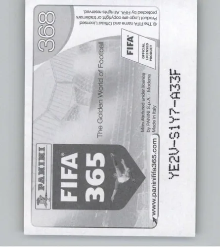 Vista 2 de 2016-17 Panini FIFA 365 Stickers #368 Andres Iniesta FC Barcelona - Adhesivo oficial de álbum de fútbol en estado crudo (NM o mejor)