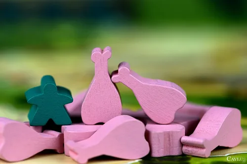 Vista 7 de Caylus 1303 - Juego de mesa - Juego de estrategia de construcción de ciudades, juego de colocación de trabajadores económicos para niños y adultos