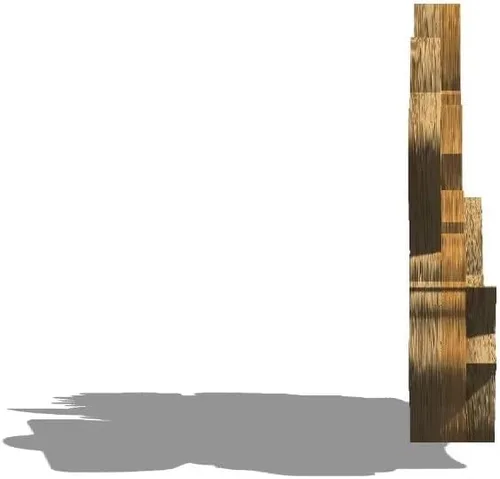Vista 2 de Imán de Anaheim de Estados Unidos para nevera, de madera, 3D, monumentos, viajes, coleccionables, recuerdos, decoración hecha a mano 2