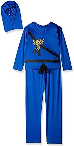 Vista 2 de Disfraz infantil Ninja Avengers Series II azul