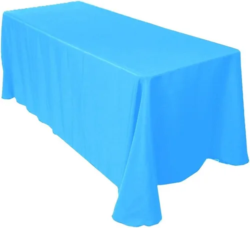 Vista 19 de ADD&SHIP Mantel rectangular (90 x 120 pulgadas) de largo, poliéster, reutilizable, para fiestas, eventos, banquetes, Acción de Gracias, Navidad