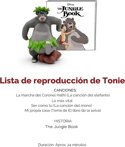 Vista 5 de Tonies Baloo Audio Play Personaje de Disney El libro de la selva