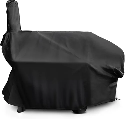 Vista 13 de iCOVER - Cubierta de parrilla de 17 pulgadas, resistente al agua, 600D, de lona de poliéster 600D, fundas diseñadas para Blackstone