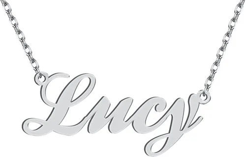 Vista 81 de Personalized Custom Name Pendant Necklace Stainless Steel for Women